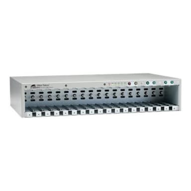 ALLIED FED 18Slot Chassis fuer Media Converters AC Multi-Region PSU
