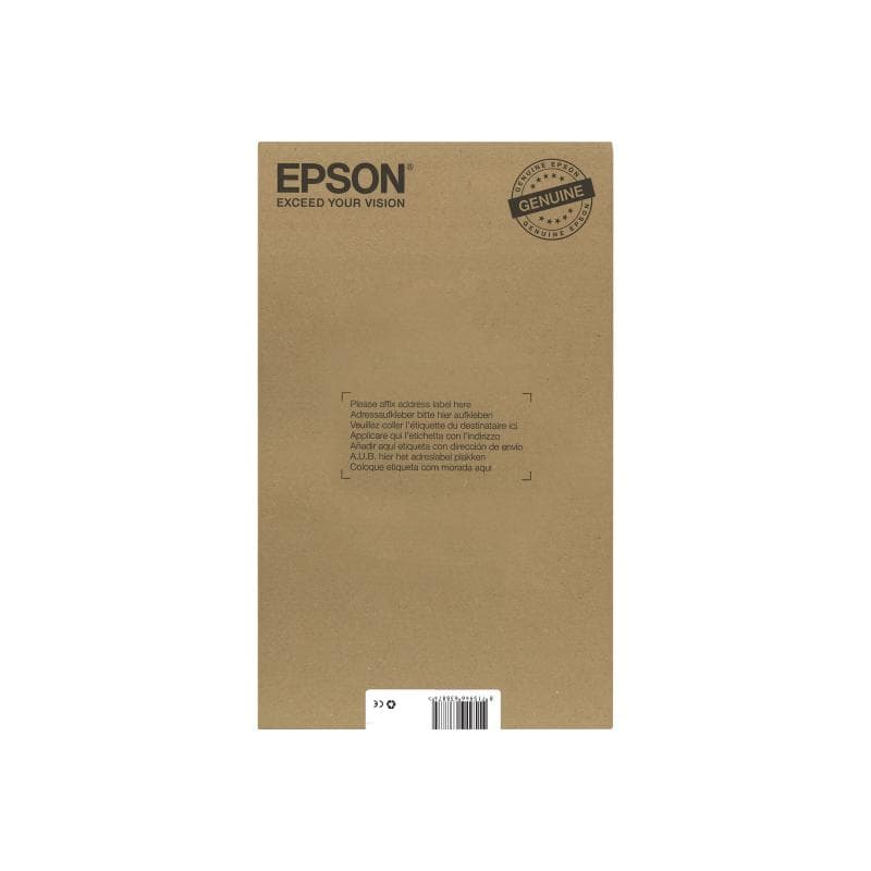 EPSON Multipack 29 EasyMail 4er Pack XL Schwarz, Gelb, Cyan, Magenta Tintenpatrone