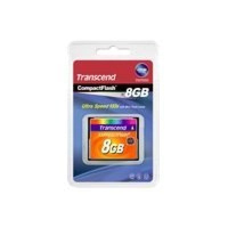 TRANSCEND Compact Flash Card 8 GB Transcend 133x