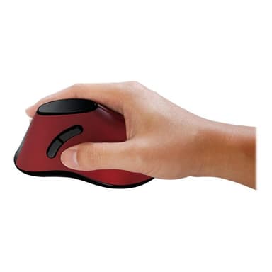 LOGILINK Maus Ergonomisch Vertical 5 Tasten 1000dpi rot