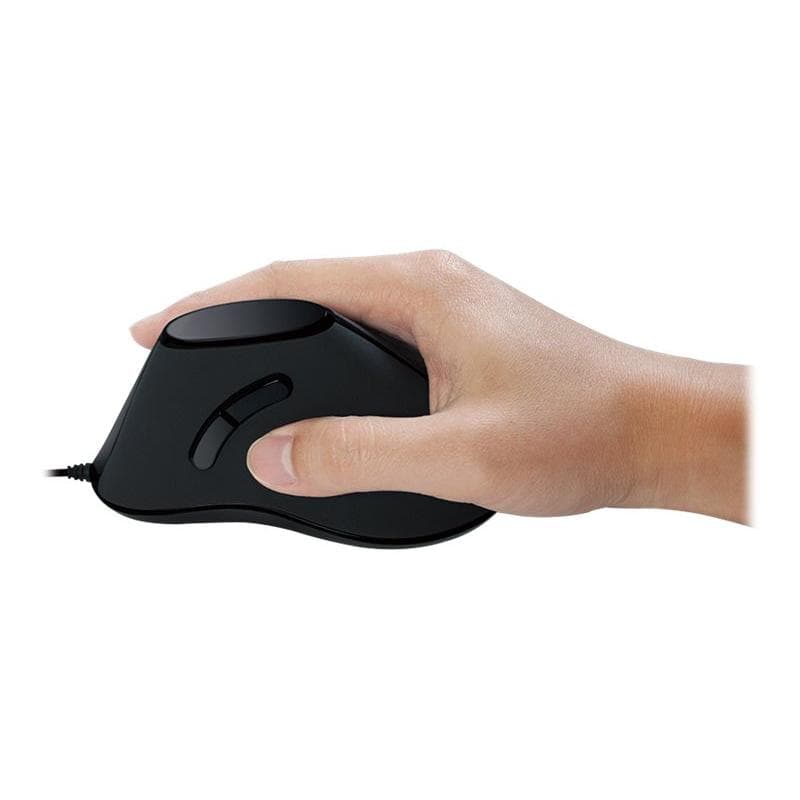 LOGILINK Maus Ergonomisch Vertical 5 Tasten 1000dpi schwarz