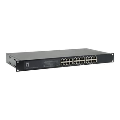 LEVEL ONE LevelOne Switch 48,3cm 24x GEP-2421W630 Gbps 802.3af/at PoE