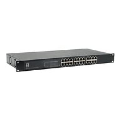 LEVEL ONE LevelOne Switch 48,3cm 24x GEP-2421W500 Gbps 802.3af/at PoE