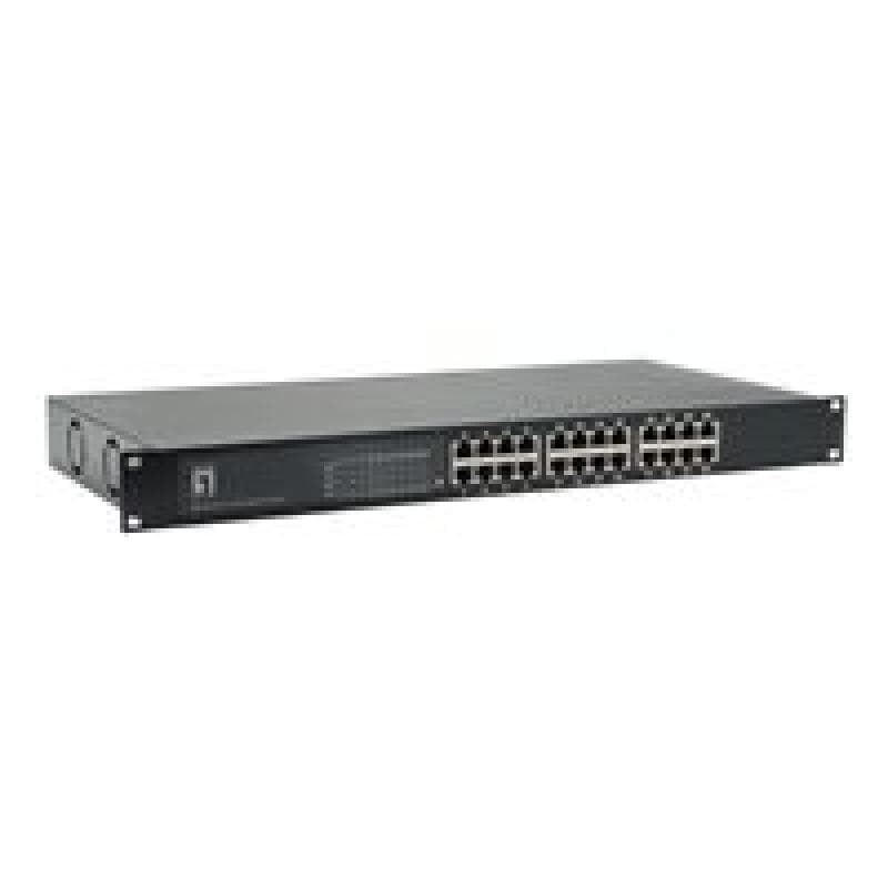 LEVEL ONE LevelOne Switch 48,3cm 24x GEP-2421W500 Gbps 802.3af/at PoE