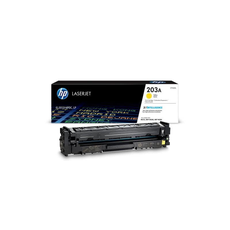HP 203A Gelb LaserJet Tonerpatrone (CF542A)