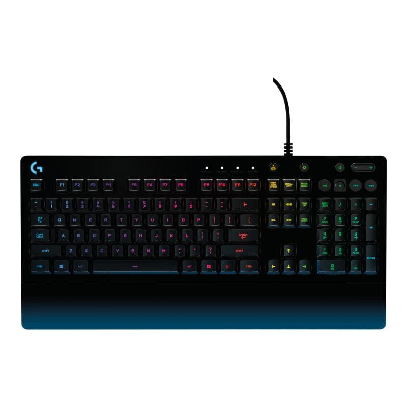 LOGITECH Prodigy G213 - Tastatur - backlit - USB - US International