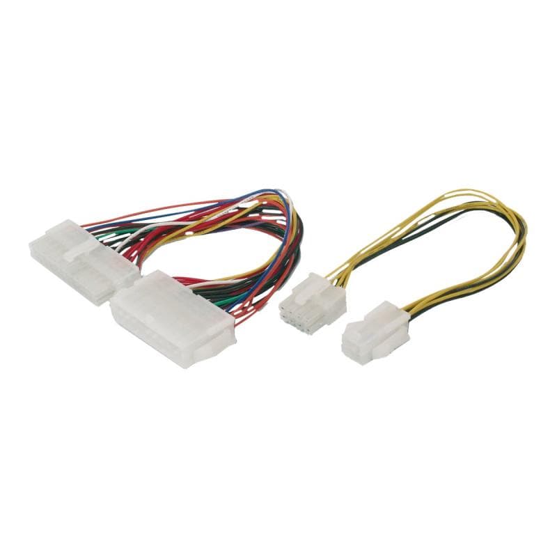 Digitus ATX - BTX Kabel Set - 1x BTX Stecker 24-pol. - ATX Buchse 20-pol. und 1x ATX 12V Stecker 8-p