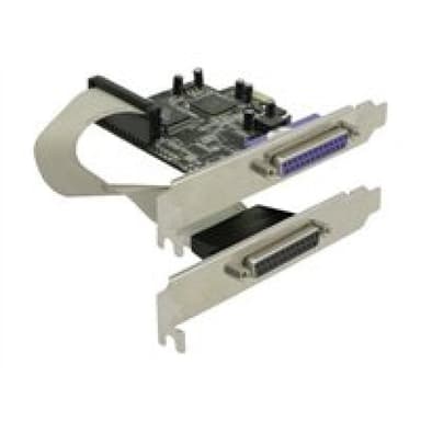 DELOCK PCI Express Karte 2 x Parallel
