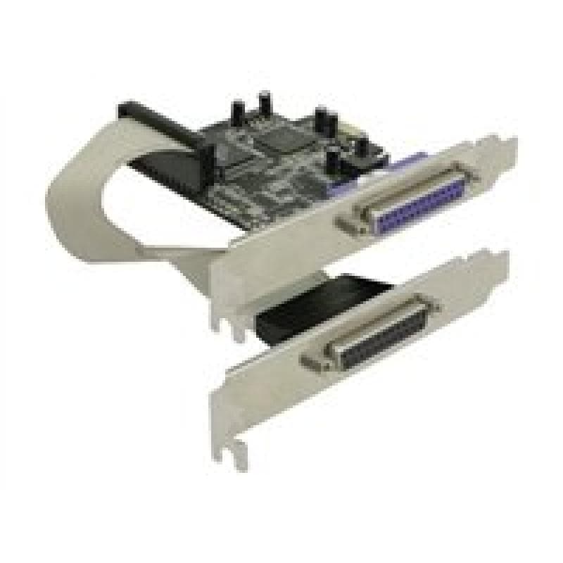 DELOCK PCI Express Karte 2 x Parallel