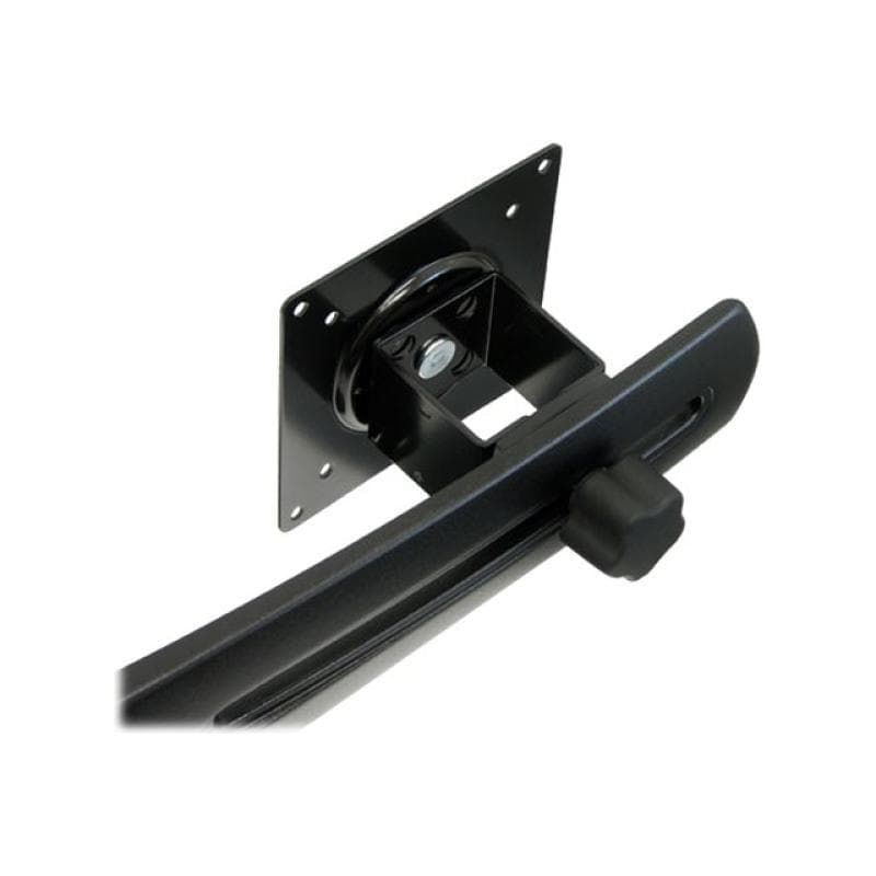 ERGOTRON DS100 Monitor Standfuß in Schwarz - Freistehende Monitorhalterung für 3 horizontal