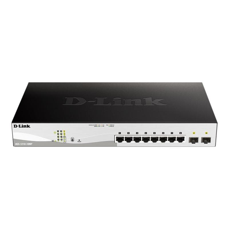 D-LINK 10-Port Layer2 PoE+ Smart Managed Gigabit Switch