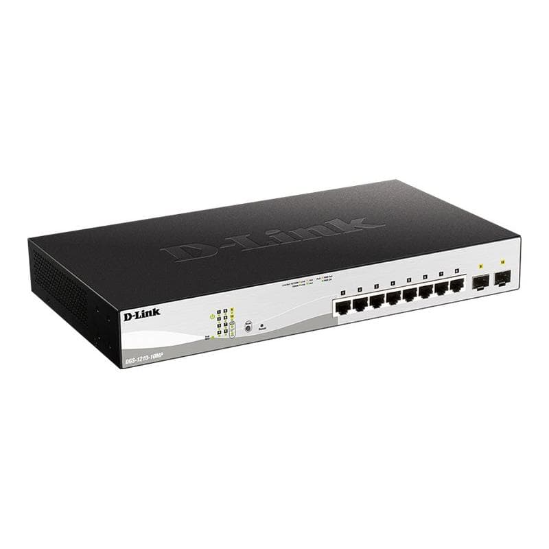D-LINK 10-Port Layer2 PoE+ Smart Managed Gigabit Switch