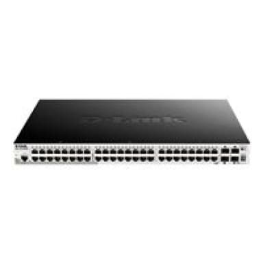 D-LINK 52-Port Smart Managed PoE+ Gigabit Stack Switch 4x 10G