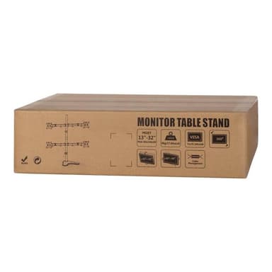 LOGILINK TV-Wandhalterung, Quad Monitor Desk Stand
