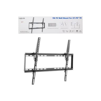 LOGILINK TV-Wandhalterung, Festmontage, 37″-70″