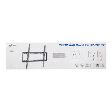 LOGILINK TV-Wandhalterung, Festmontage, 37″-70″