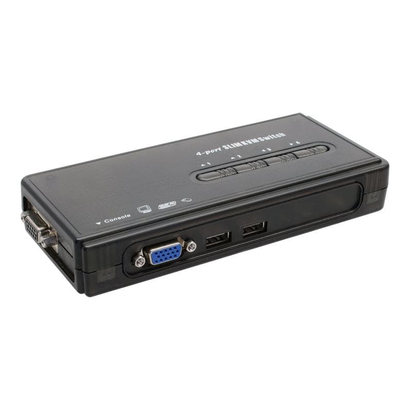 INLINE KVM Switch 4-fach VGA USB