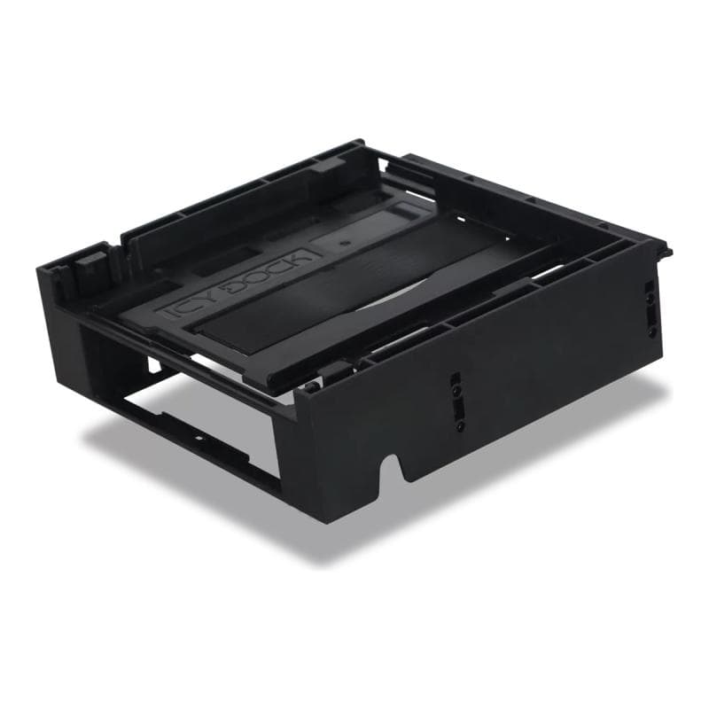 ICY DOCK Einbaurahmen 1x5,25cm > 3,5″ HDD/SSD+Frontblende Einbaurahmen IcyDock  1x5,25cm >