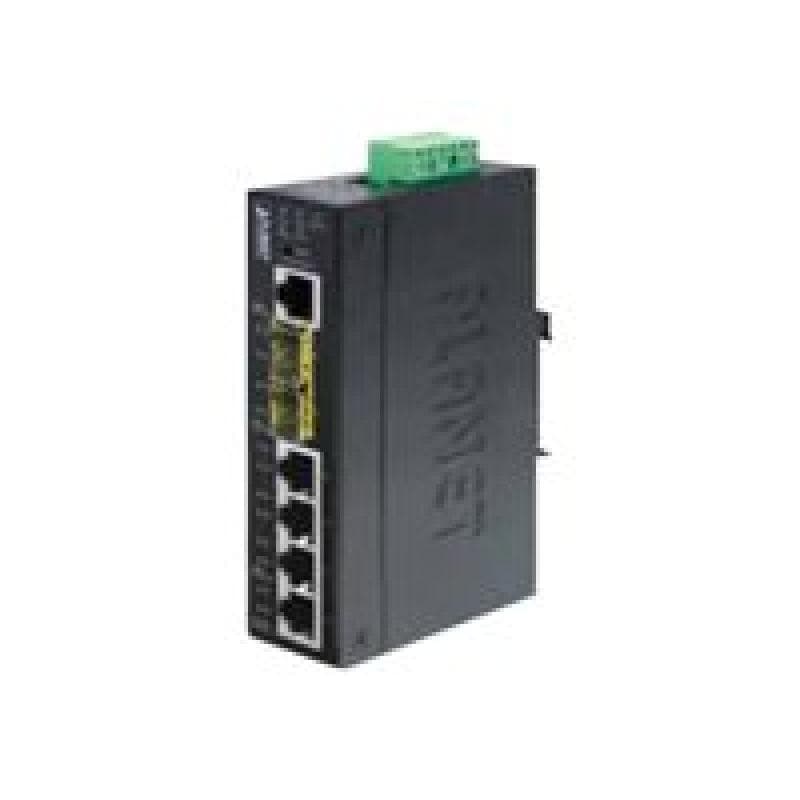 PLANET TECHNOLOGY PLANET Industrial L2+ 4-Port 10/100/1000T + 2-Port
