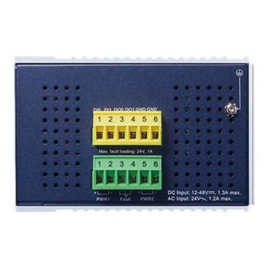 PLANET TECHNOLOGY PLANET Industrial L2+ 8-Port 10/100/1000T + 2-Port