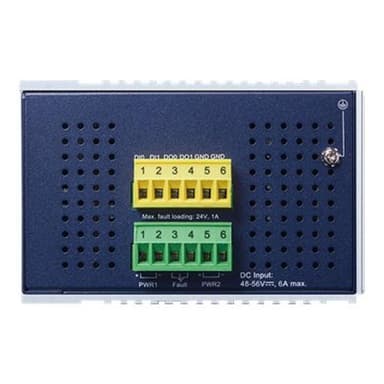 PLANET TECHNOLOGY PLANET Industrial L2+ 8-Port 10/100/1000T 802.3at PoE +