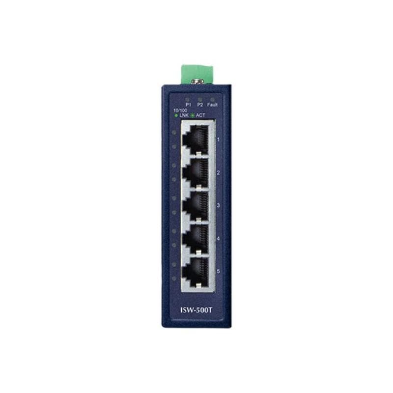 PLANET TECHNOLOGY PLANET Industrial 5-Port 10/100TX Compact Ethernet Switch