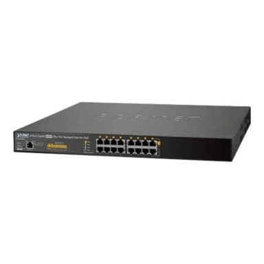 PLANET TECHNOLOGY PLANET 8-Port 60W Managed Gigabit Ultra PoE Injaector Hub