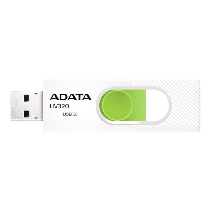 A-DATA USB 3.0 UV320 128GB White/Green