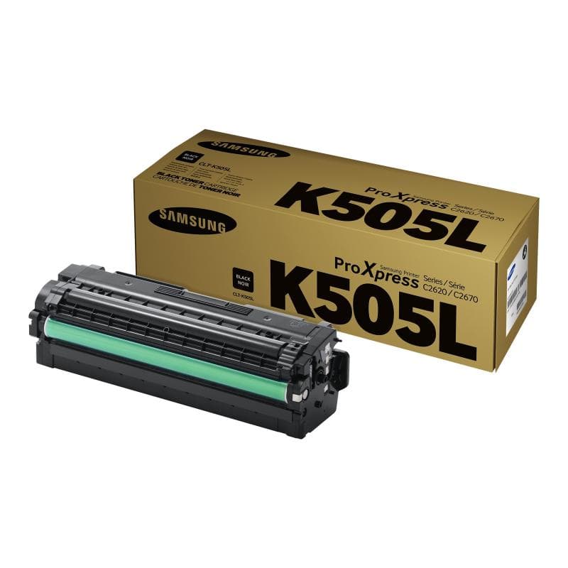 SAMSUNG CLT K505L Schwarz Tonerpatrone (SU168A)