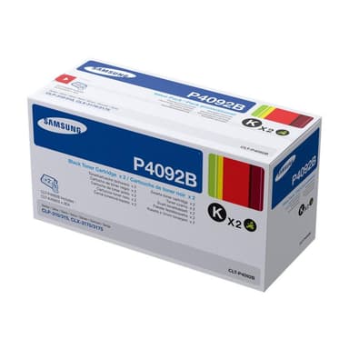 SAMSUNG CLT P4092B 2er Pack Schwarz Tonerpatrone (SU391A)