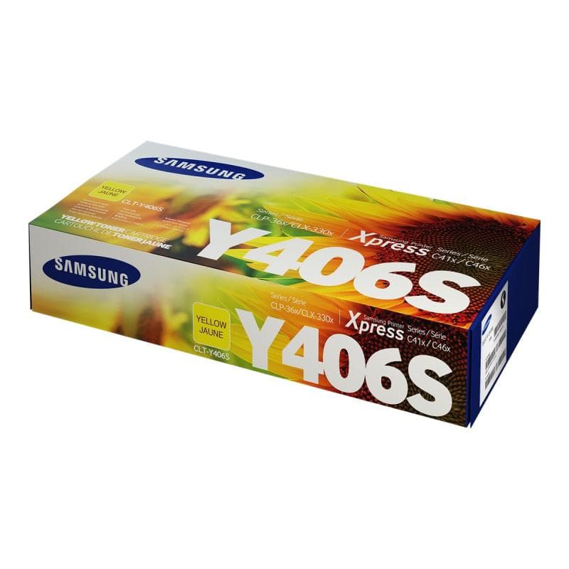 SAMSUNG CLT Y406S Gelb Tonerpatrone (SU462A)