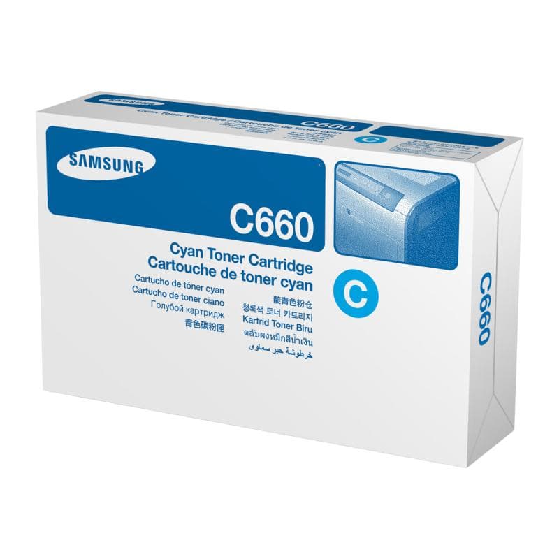 SAMSUNG CLP C660B Cyan Tonerpatrone (ST885A)