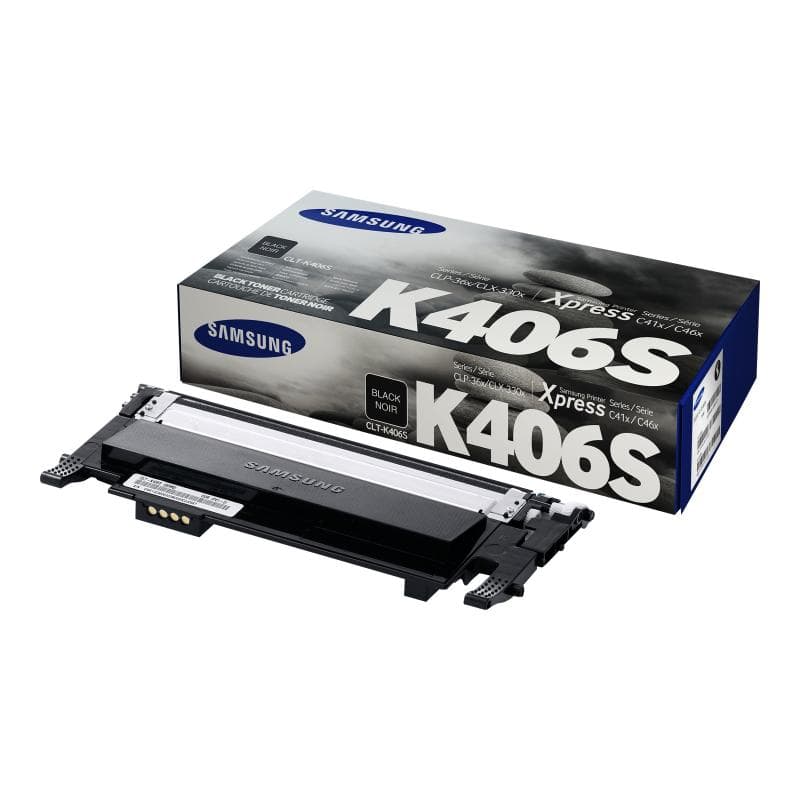 SAMSUNG CLT K406S Schwarz Tonerpatrone (SU118A)