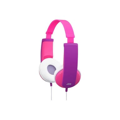 JVC HA-KD5-P-E Kinder Kopfhörer On Ear Lautstärkebegrenzung - Leichtbügel Pink, Lila