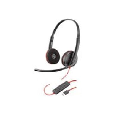 PLANTRONICS Headset Blackwire C3220 binaural USB-C