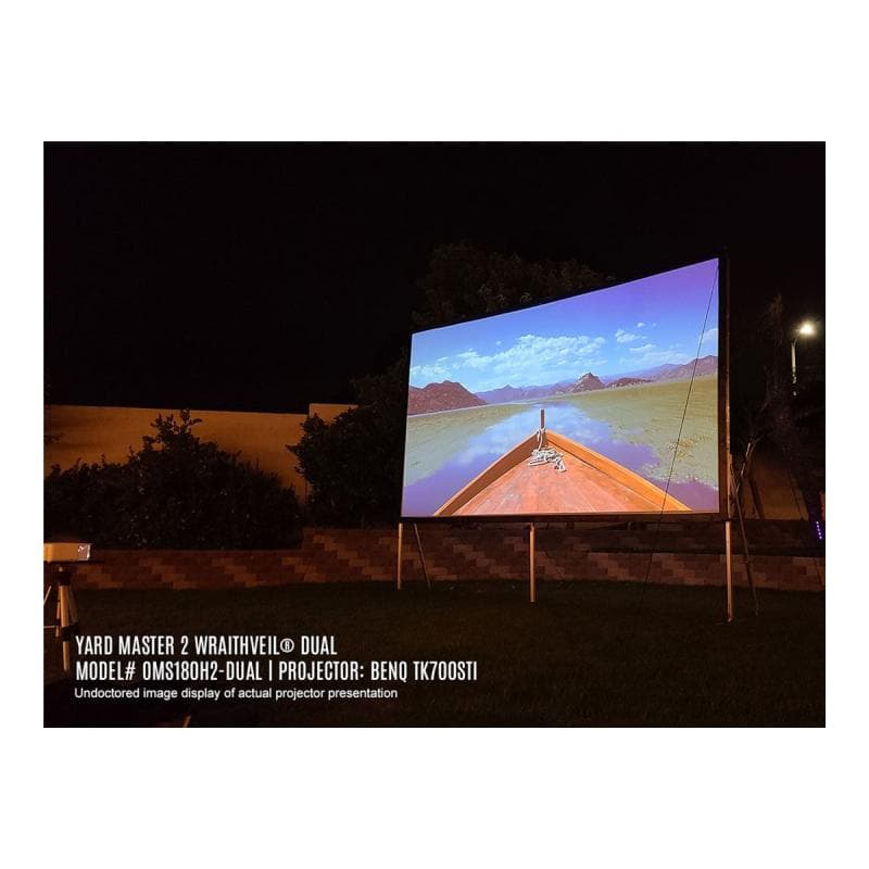 ELITE SCREENS Yard Master 2 16:9, Rahmen Leinwand Mobil,  266 x 149