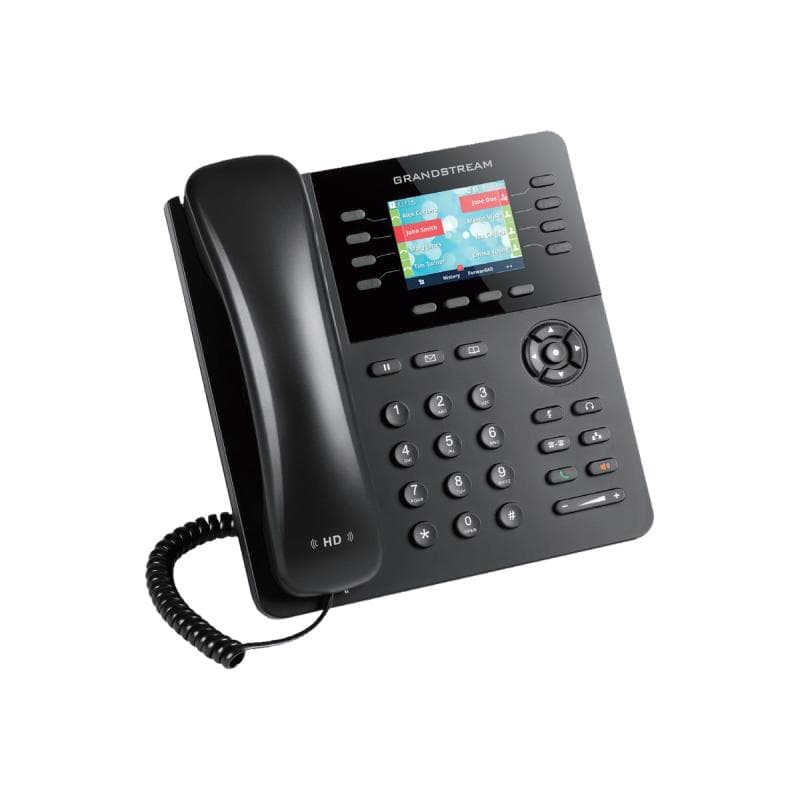 GRANDSTREAM GXP-2135 [2,8″ Farbdisplay, Freisprecheinrichtung, SIP (4 Accounts), 2x Gigabit-Ethernet