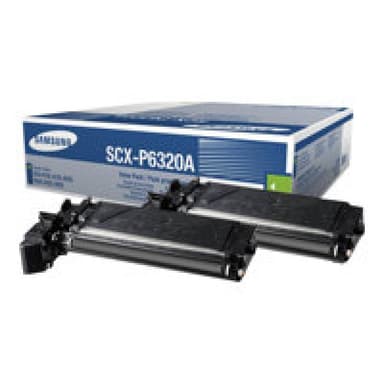 SAMSUNG SCX P6320A 2er Pack Schwarz Tonerpatrone (SV496A)