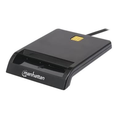 MANHATTAN Smartcard-Lesegeraet Geeignet fuer Smartcards mit Kontaktchip Plug and Play