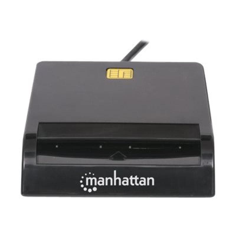 MANHATTAN Smartcard-Lesegeraet Geeignet fuer Smartcards mit Kontaktchip Plug and Play