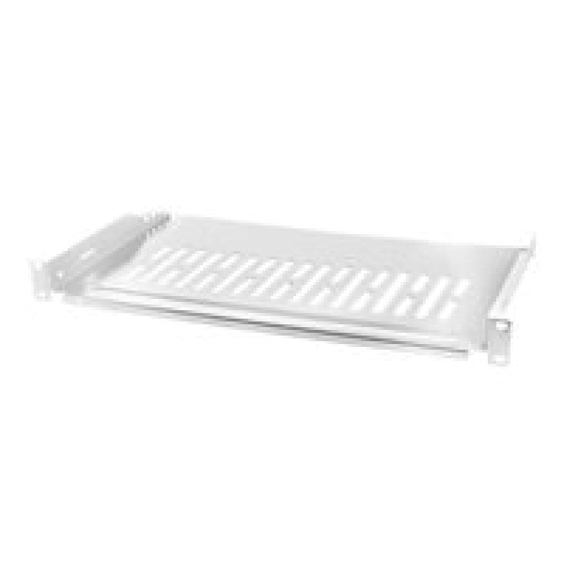 LOGILINK 19″Fachboden Befestigung nur vorne T=250mm, grau