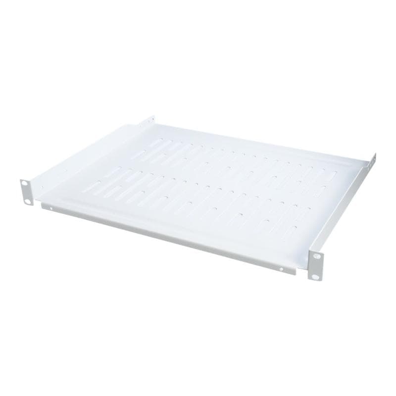 LOGILINK 19″Fachboden Befestigung nur vorne T=350mm, grau