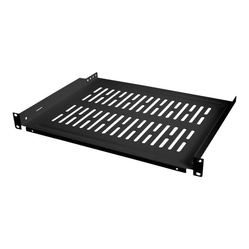 LOGILINK 19″Fachboden Befestigung nur vorne T=350mm, schwarz