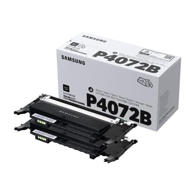SAMSUNG CLT P4072B 2er Pack Schwarz Tonerpatrone (SU381A)