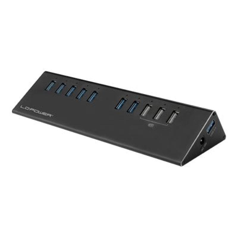 LC-POWER Adapter Hub USB3.0 7Port LC-Power LC-HUB-AKU-2B-10 [bk]