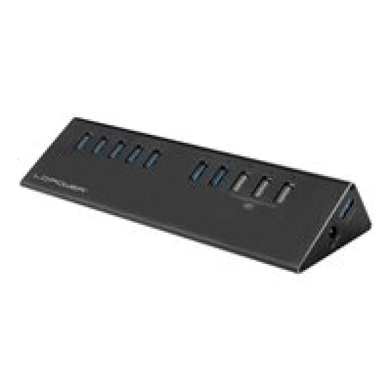 LC-POWER Adapter Hub USB3.0 7Port LC-Power LC-HUB-AKU-2B-10 [bk]