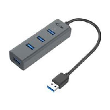 I-TEC Adapter i-tec I-TEC USB 3.0 METAL 4-PORT HUB