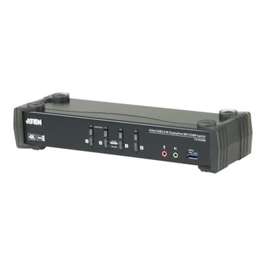 ATEN 4-Port USB 3.0 4K DisplayPort MST KVMP Switch