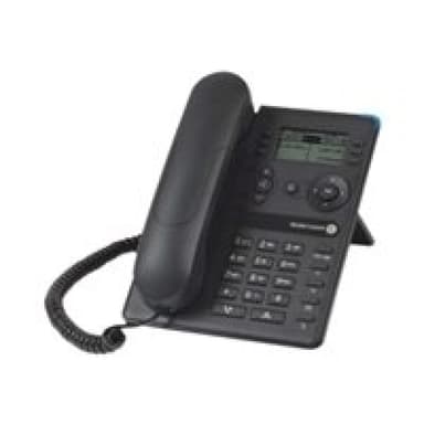 ALCATEL 8008 Einstiegs-DeskPhone, 64 x 128 Pixel, Schwarzweiß-LCD, kei
