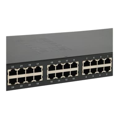 LEVEL ONE LEVELONE Switch 24x FE FGP-2602      2xGSFP 19″ 380W 24xPoE